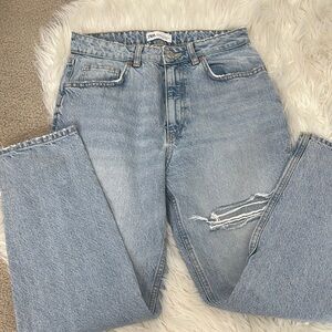 ZARA Womens Mom Jeans